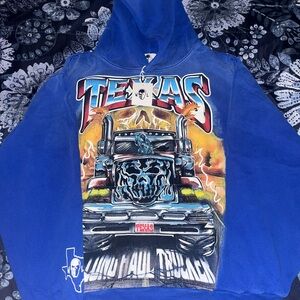 Warren lotas Blue Texas Hoodie